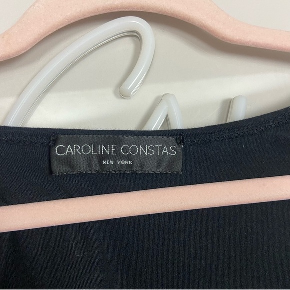 Caroline constant Kenzie ruffle trim top black 17030 - Picture 5 of 13